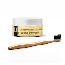 Ilg Kozmetik Aktif Karbon Diş Temizleme Ve Beyazlatma Tozu 50 G + Bambu Diş Fırçası