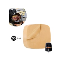 BUFFER® 50 Adet Air Fryer Pişirme Kağıdı Tek Kullanımlık