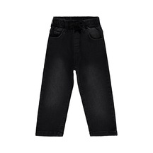Civil Boys Beli Lastikli Jogger 2-5 Yaş Pantolon Kot - Siyah