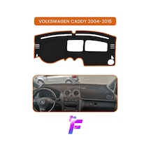 Volkswagen Caddy 2004-2015 Araca Özel Torpido Örtüsü Ön Göğüs Kılıfı Tam Koruma B76