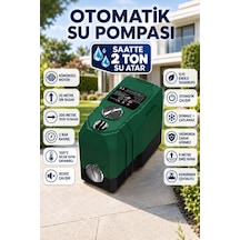 Sv308 Frekans Konvertörlü Sessiz Akıllı Su Pompası Otomatik 2 Kat 3 Daire Hidrafor Kömürsüz Motor Sabit Basınç