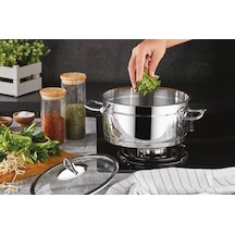 KAHRAMANLAR Sırma Çelik Tencere 24*14