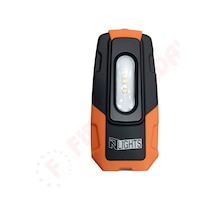 NTLights NTLE0200 Ledli Oto Tamir Feneri 200 Lümen Siyah - Turuncu