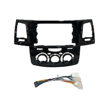Toyota Hilux 2006-2014 Analog 9'' Multimedya Çerçevesi Yüksek Kalite