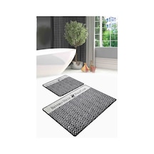 Bhpc Polo Histo Djt 2 Li Set Banyo Paspas Seti Klozet Takımı Çok Renkli