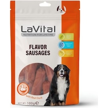 Lavital Ördek Etli Sosis Köpek Ödülü 100 Gr