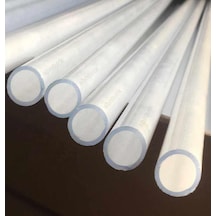 Ayaklı Duvar Tipi Sobalar İçin İnfrared Isıtıcı Tasarruflu Orijinal Quartz Soba Camı 65cm Boy Ø23mm