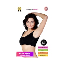 Denguva Büstiyer Dikişsiz Seamless Kadın Esnek Yumuşak Kumaş Kalın Askılı Pedli Spor Büstiyer - 1 Adet Çok Renkli