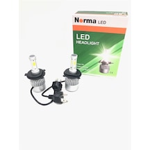 Norma 24V-12V H4 Xenon Led Beyaz Far Ampul Seti