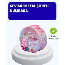 Mey İthalat Çocuk Para Kasası Anahtarlı Güvenli Tasarruf Kutusu
