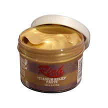 Rich Titanium Metalik Rölyef Pasta 160 Cc. 5514 Altın