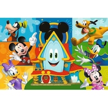 14351 24 Büyük Yapboz, 24 Büyük Parça, Renkli Masal Karakterleri, Yaratıcı Eğlence, 3 Yaşından Büyük Çocuklar İçin Eğlence, Mickey, Mickey Mouse Ve Arkadaşları