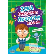 Zeka Geliştiren Aktvite Kitabım - Yeşil Kitap- Sancak Çocuk