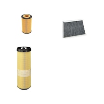 Sardes Filtre Seti Mercedes C220 Cdı W203 2004-2006 Dizel 3lü Hava + Yağ F. + Polen