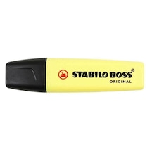 Stabilo Fosforlu Kalem Boss Orıgınal Pastel Sarı 70/144 10 Lu Paket Çok Renkli