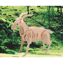 3D Ahşap Puzzle -  Keçi
