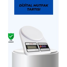 Taşınabilir Dijital Terazi Çift Ölçü Birimi Destekli Siyah