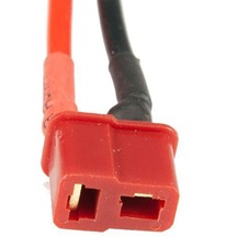 12 AWG T-Plug Dişi Lipo Pil Şarj Kablosu 15cm