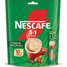 Nescafe 3 ü 1 Arada Fındık Aromalı Kahve 3 x 10'lu