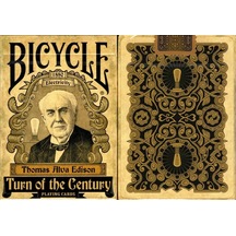 Bicycle Turn Of The Century Electricity Premium Oyun Kağıdı İskambil Kartları Destesi