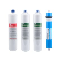 Takçevir Comtech Su Arıtma Cihazları İle Tam Uyumlu Su Arıtma Cihazı Inline Filtre Seti Membranlı 4' Lü Set Diğer