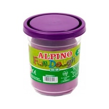 Alpino Tek Renk Oyun Hamuru Mor 130 Gr.