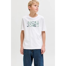 Jack & Jones Jjejeff Çocuk Tişört 12289257 BEYAZ