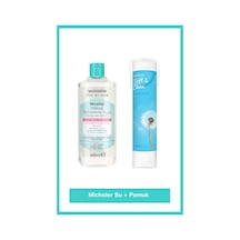 Watsons Micellar Makyaj Temizleme Suyu 400 Ml + Watsons Yuvarlak Makyaj Pamuğu 100 Adet