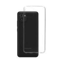 Samsung Galaxy Uyumlu A03 1mm Süper Silikon Şeffaf Kapak