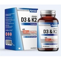 Apexıs Vıtamın D3&k2 Complex 30 Kp