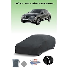 Siyah, Renault Arkana 2019 - 2021, Araba Brandası, Oto Örtüsü, Araba Çadırı Siyah