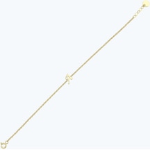 Altınbaş Altın A Harfi Bileklik Ablıntgk01-25295 Sarı Altın