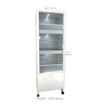 İstanbul Kafes Model 3D Pvc Kuş Dolabı