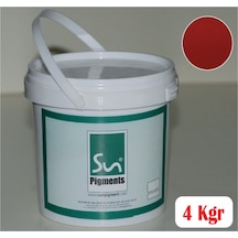 Demir Oksit Kırmızı 130 Pigment - 4 Kg