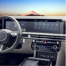 Hyundai Yeni Tucson Dijital Gösterge Klima Paneli Ve Multimedya Ekran Koruyucu Paketi Nano Teknoloji