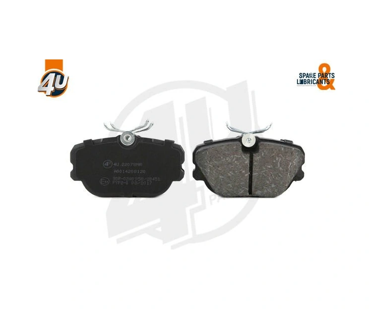 4u Fren Balata On Mercedes 190 W201 2.0 1982-1993 / 2.5 1982-1993/ D 2.5 1982-1993/ Bmw 3 Serısı E30 316 İ 1982-1992/ 315 1982-1992/ 320 D 1982-19