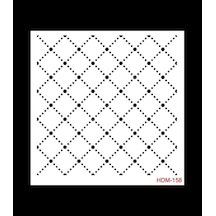 Hdm158 Cadence Home Dekor Stencil 25X25