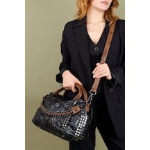 Ccs 17643 Kadın Omuz & Kol Çantası Günlük Siyah