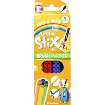 Artline Stix Brush Marker 4 Renk