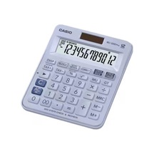 Casio Mj-120d Plus Açık Mavi İşlem Kontrollü 12 Hane Masa Üstü Hesap Makinesi Çok Renkli