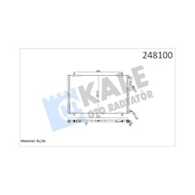 Kale 200abc010 Klima Radyatörü Kondanser Peugeot P206 98 09 1.1- 1.4- 1.6- 2.0- 1.4hdı- 1.6hdı 556x364x16 Al 6455.y0- 6455.w6- 6455.w7- 6455.x9
