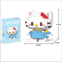 Bricks Sevimli Karakterler 3d Yapboz Hello Kitty
