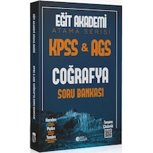 Eğit Akademi Kpss Ags Coğrafya Atama Serisi Soru Bankası
