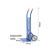 Küçük Boy Katlanabilir Yük Ve Koli Taşıma El Arabası (157437415)