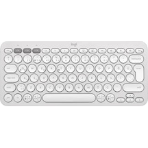 Logıtech K380s Pebble Keys 2 Çoklu Cihaz Özellikli Bluetooth Türkçe Q Klavye Beyaz 920-011860