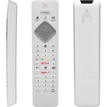 Sh Philips Ambilight Netflix-rakuten Tuşlu Beyaz Lcd- Led Tv Kumanda Najmaddin