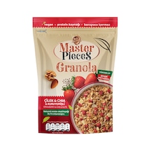 Master Pieces Granola Çilek Chia 300 G - 7 Adet Tarı