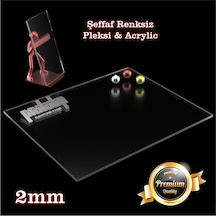 Pleksi Levha Şeffaf Renksiz 2Mm Pleksiglass Her Ebat 50Cm-50Cm