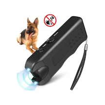 Lichen Ultrasonik Köpek Kovucu, El Tipi Havlama Önleyici Işıklı