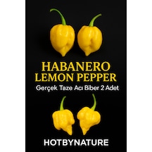 Habanero Lemon Pepper / 350.000 Scoville - Gerçek Taze Acı Biber